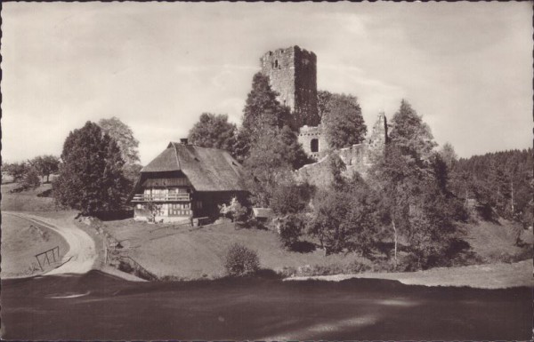 Ruine Waldau bei Königsfeld