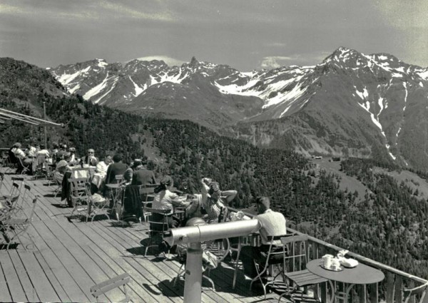 Restaurant Fanconi, Berninabahn, Alp Grüm Vorderseite