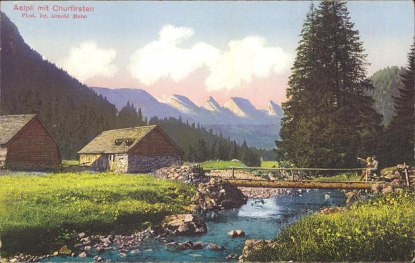 Aelpli mit Churfirsten Vorderseite