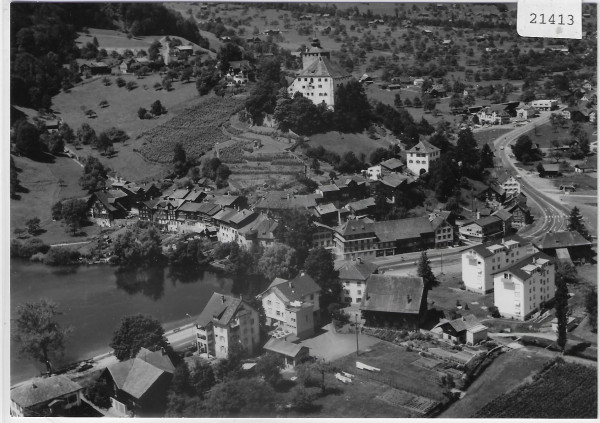 Flugaufnahme Buchs-Werdenberg SG