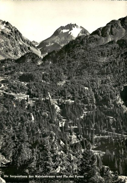 MALOJASTRASSE UND PIZ DEL FORNO Vorderseite