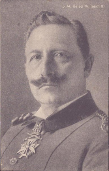 Kaiser Wilhelm II Vorderseite