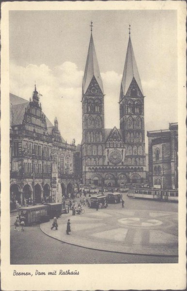 Berlin, Dom mit Rathaus Vorderseite