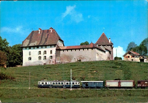 Château de Vaulruz Vorderseite