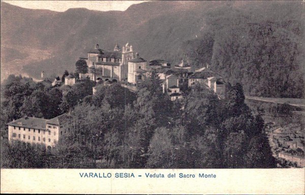 Varallo Sesia - Veduta del Sacro Monte Vorderseite