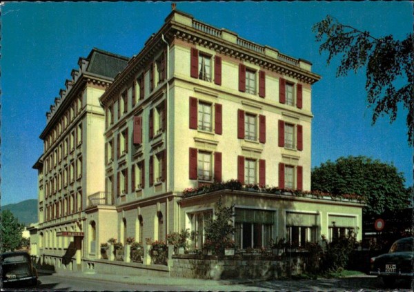 Hotel Vevey Vorderseite