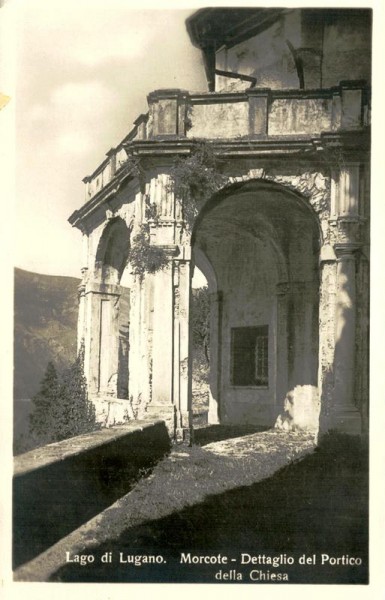 Lago di Lugano - Morcote Vorderseite