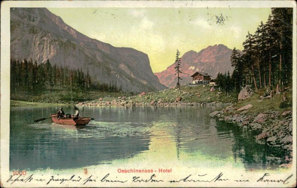 Oeschinensee Vorderseite