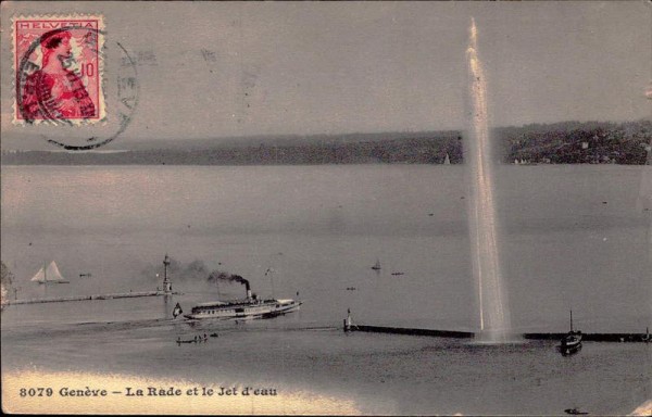 Jet d'eau de Genève Vorderseite