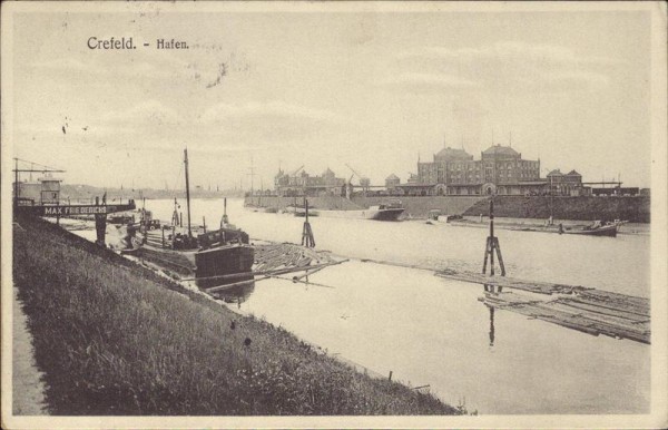  Crefeld - Hafen Vorderseite