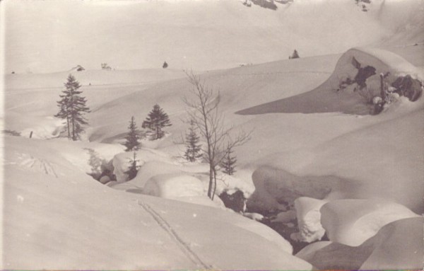 Winterliche Berglandschaft