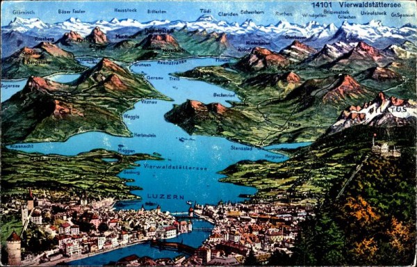 Vierwaldstättersee Vorderseite