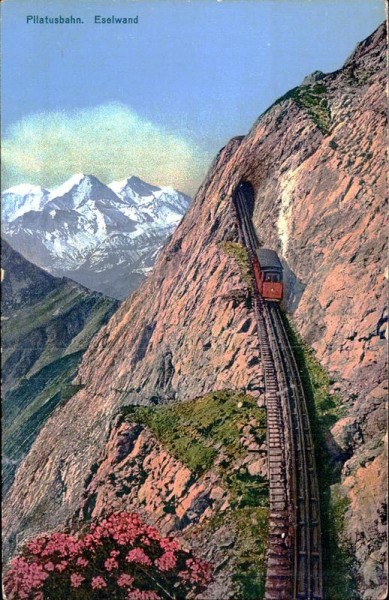 Pilatusbahn - Eselwand Vorderseite