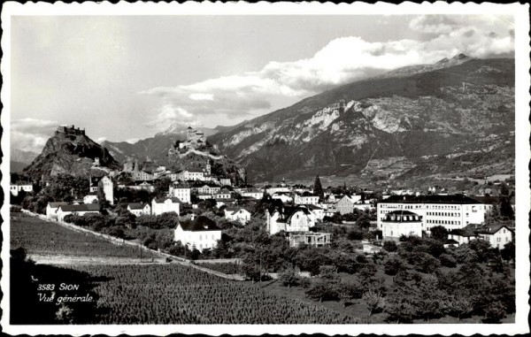 Sitten/Sion Vorderseite