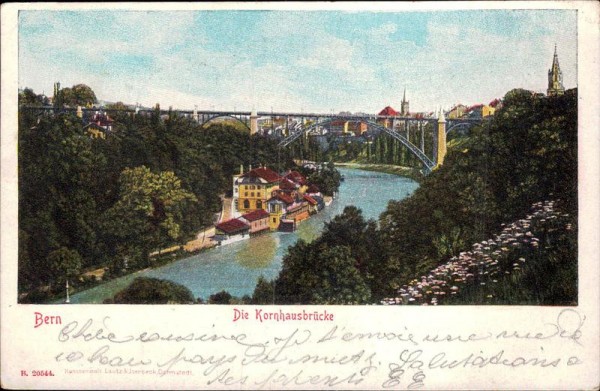 Die Kornhausbrücke (Bern) Vorderseite