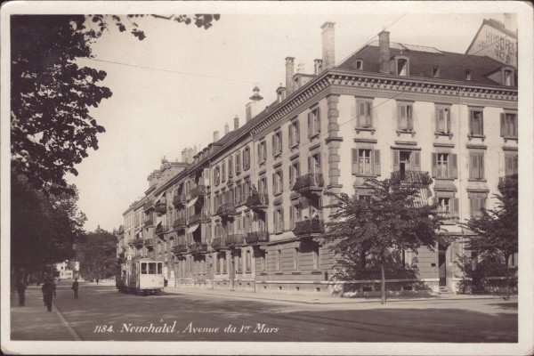 Neuchâtel - Avenue du 1er Mars