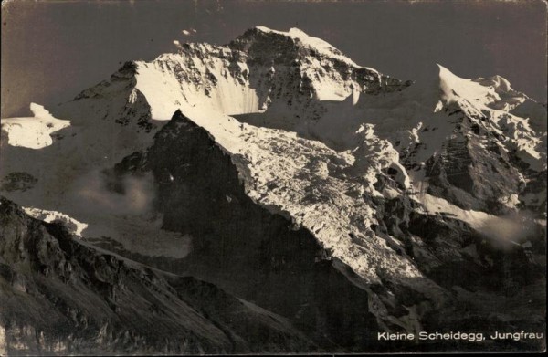 Kleine Scheidegg Vorderseite