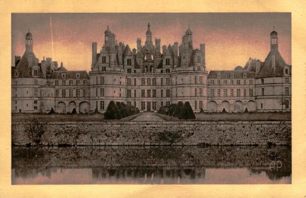 Schloss Chambord Vorderseite