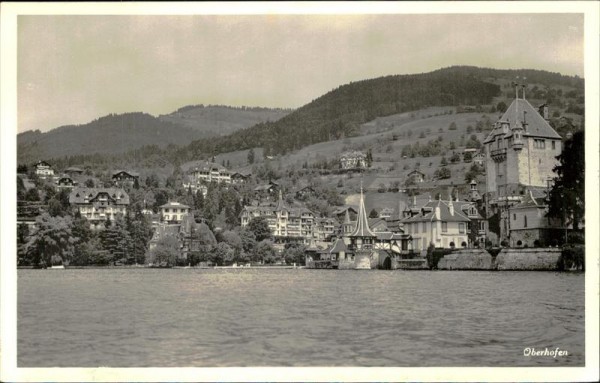 Oberhofen am Thunersee Vorderseite