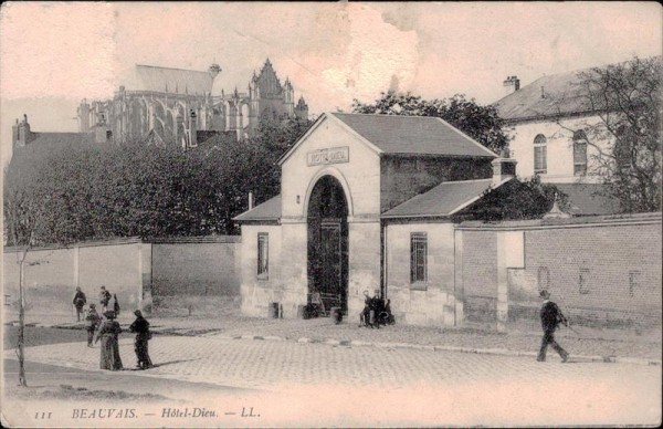 Beauvais - Hotel Dieu Vorderseite