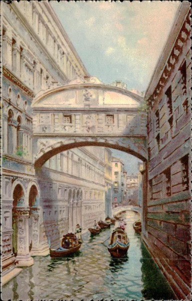 Venezia - Ponte dei Sospiri. Vorderseite
