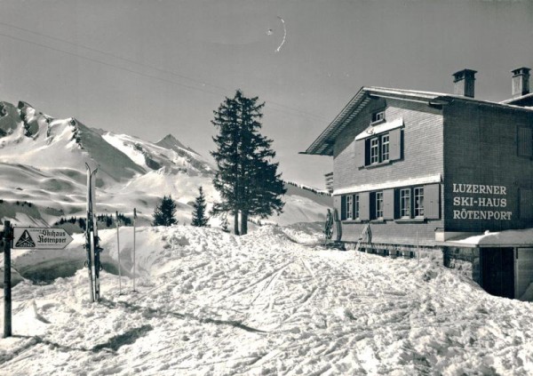 Luzerner Skihaus Rötenport, Klewenalp/ Beckenried Vorderseite
