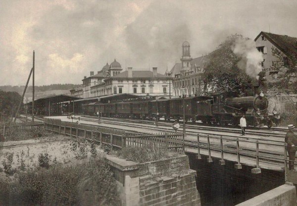 Nordostbahn A 2/4 Lok, Winterthur, "Bahnland Schweiz" "Schätze aus derm Verkehrshaus der Schweiz" Vorderseite