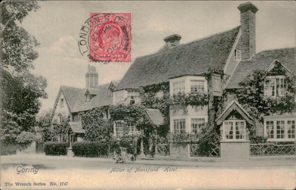 Goring, "Miller of Mansfield Hotel" Vorderseite