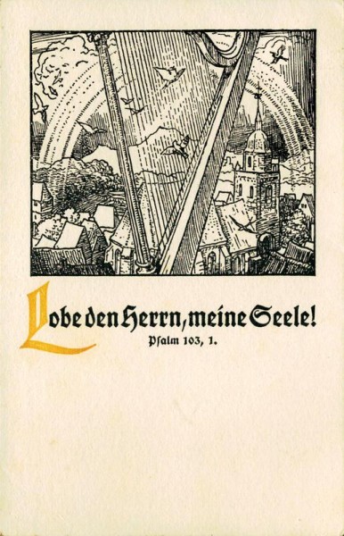 Lobe den Herrn, meine Seele! Vorderseite