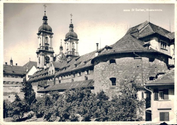 St. Gallen, Klosterkirche Vorderseite