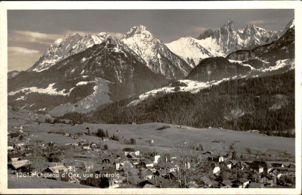 Château d'Oex Vorderseite