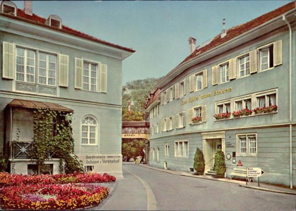 Hotel zum Ochsen, Baden Vorderseite