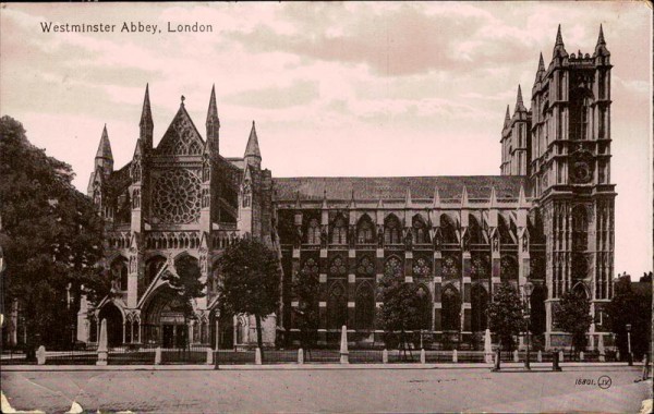 Westminster Abbey Vorderseite