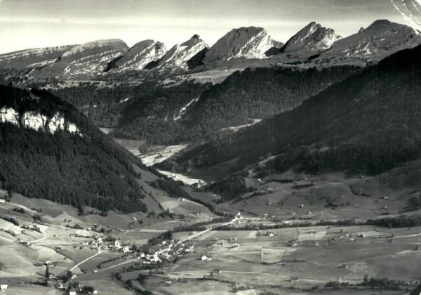 Stein mit Churfirsten Vorderseite