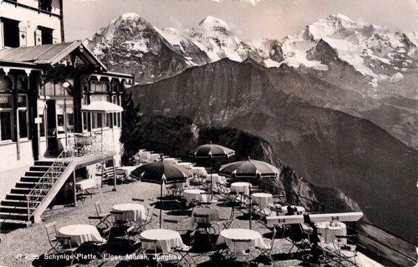 Schynige Platte, Eiger, Mönch, Jungfrau Vorderseite