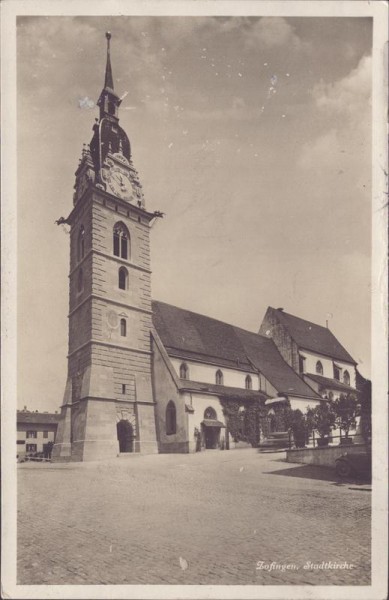 Zofingen, Stadtkirche Vorderseite