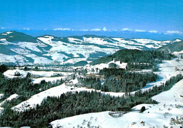Faltiberg, Zürcher Heilstätte Wald ZH  -  Flugaufnahmen Vorderseite