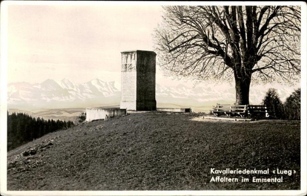Kavalleriedenkmal - Affoltern im Emmental Vorderseite