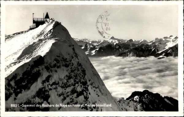 Rochers de Naye (2042 m) Vorderseite