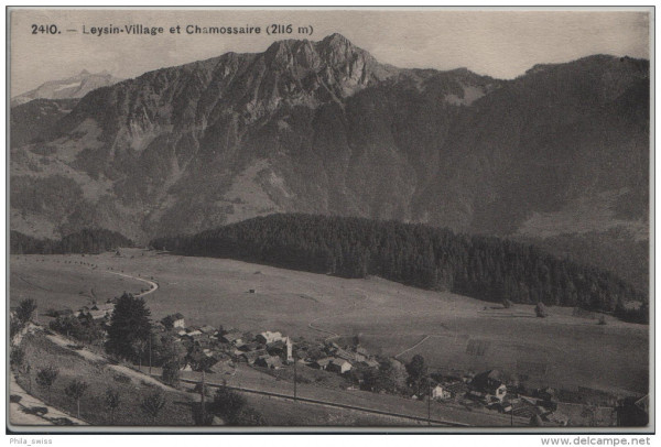 Leysin-Village et Chamossaire (2116 m)