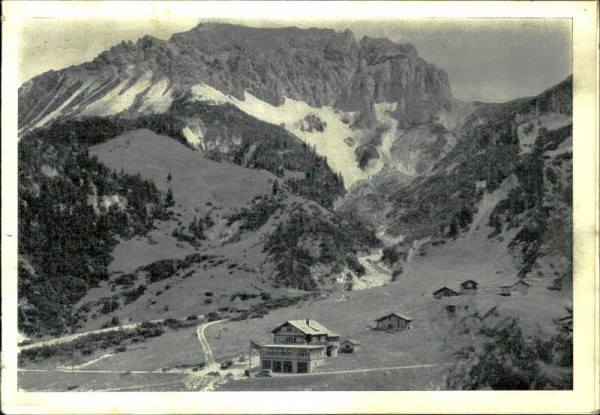 Alpen-Hotel Malbun, Hotelprospekt Vorderseite