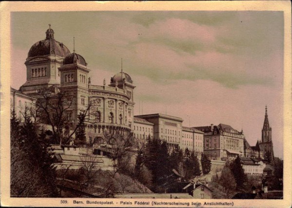Bern, Bundespalast Vorderseite