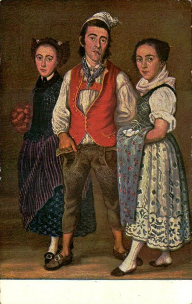 Joseph Rheinhardt, Die Kinder Ulrich Bäckers aus dem Toggenburg Vorderseite