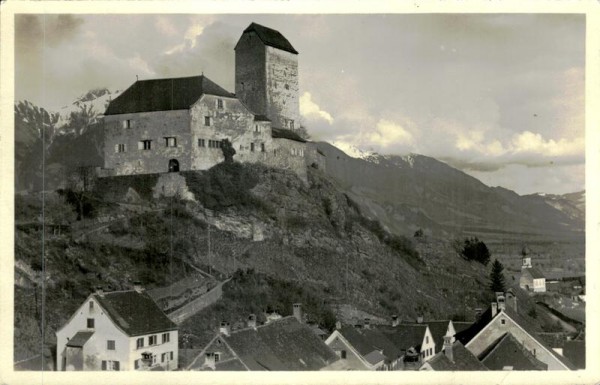 Schloss Sargans Vorderseite