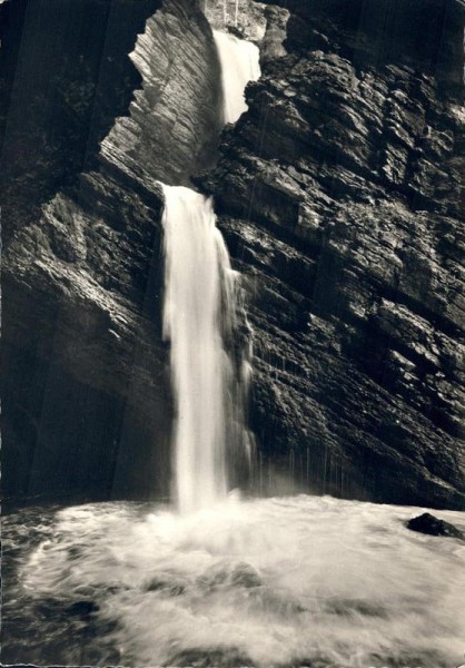Obertoggenburg. Thurfall bei Unterwasser Vorderseite