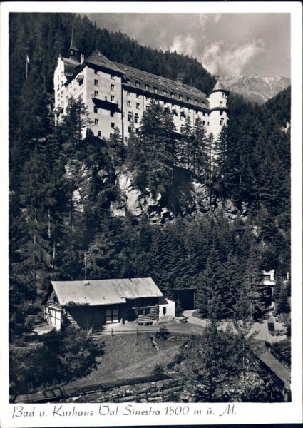 Bad und Kurhaus Bad Sinestra Vorderseite