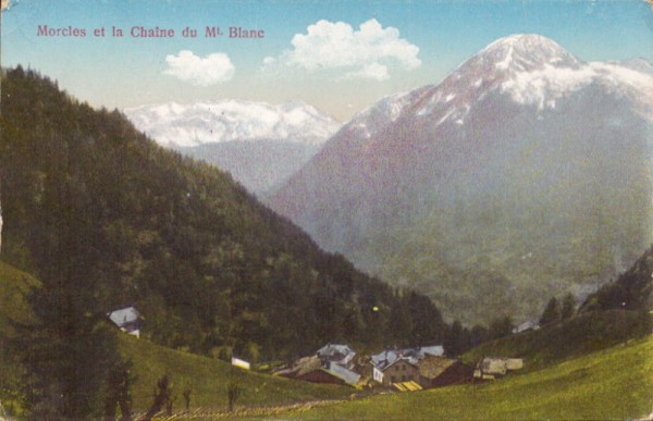 Morcles et la Chaine du Mt. Blanc
