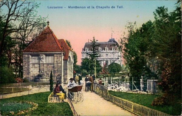 Lausanne - Montbenon et la Chapelle de Tell Vorderseite