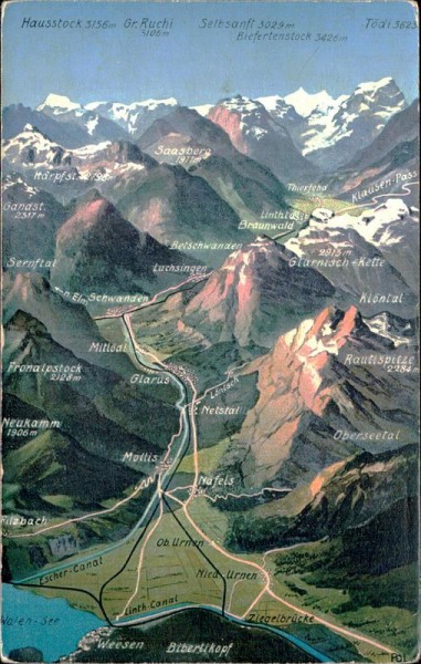 Glarnerland Vorderseite