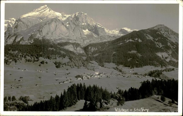 Wildhaus, Schafberg Vorderseite